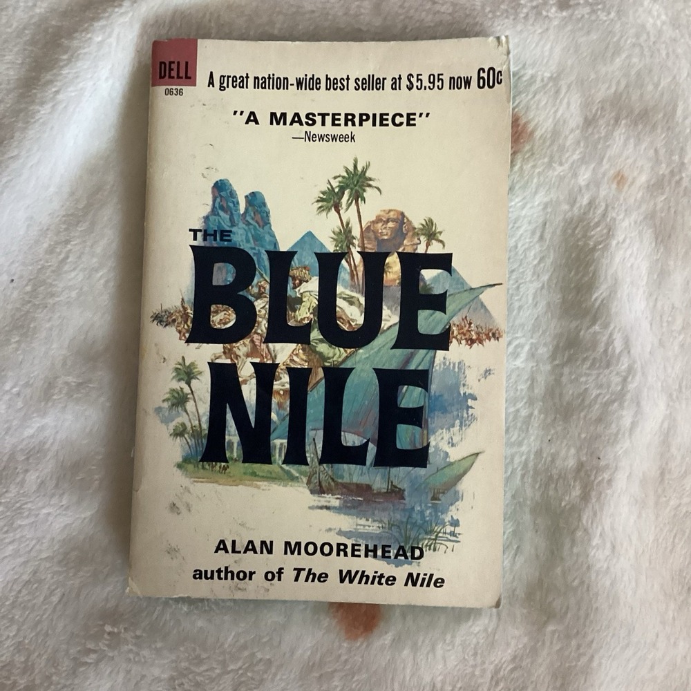 1962 The Blue Nile by Alan Moorehead Vintage Paperback Book History